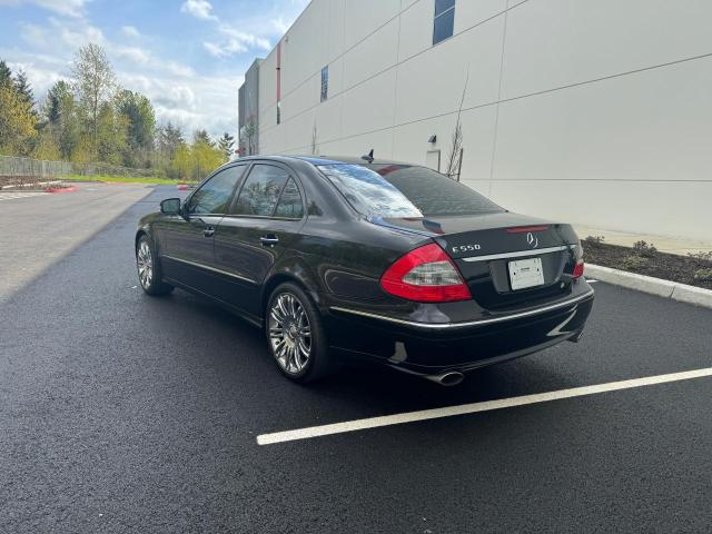 WDBUF72XX7B005934 - 2007 MERCEDES-BENZ E 550 BLACK photo 3