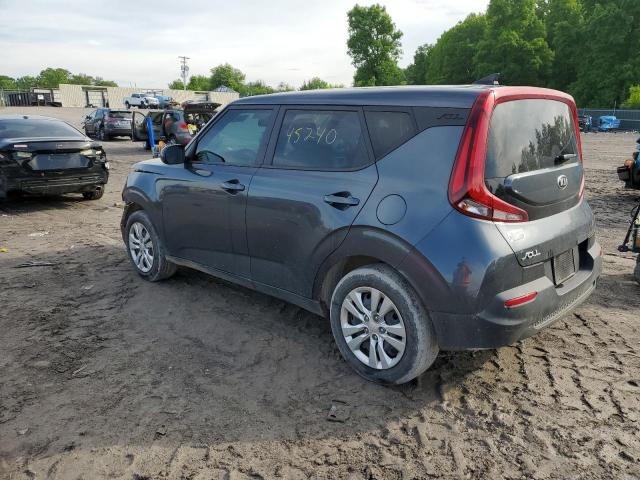 KNDJ23AU6L7107471 - 2020 KIA SOUL LX GRAY photo 2