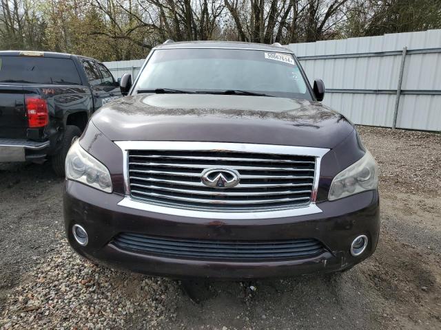 JN8AZ2NC0B9301198 - 2011 INFINITI QX56 BURGUNDY photo 5