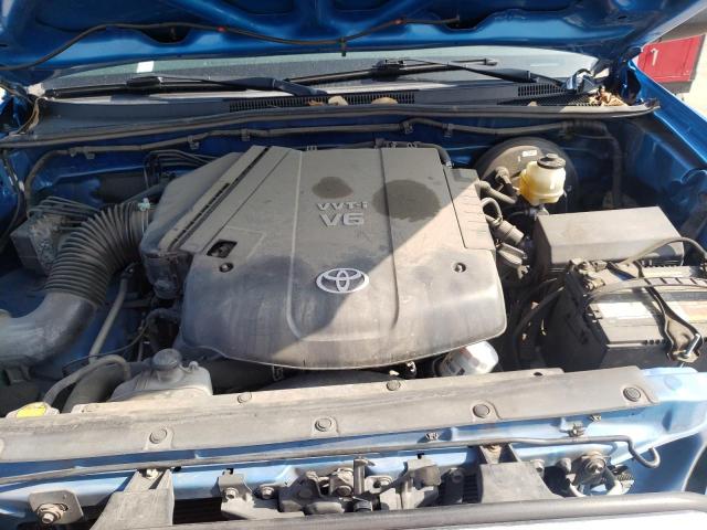 3TMJU4GN9AM104387 - 2010 TOYOTA TACOMA DOUBLE CAB PRERUNNER BLUE photo 11