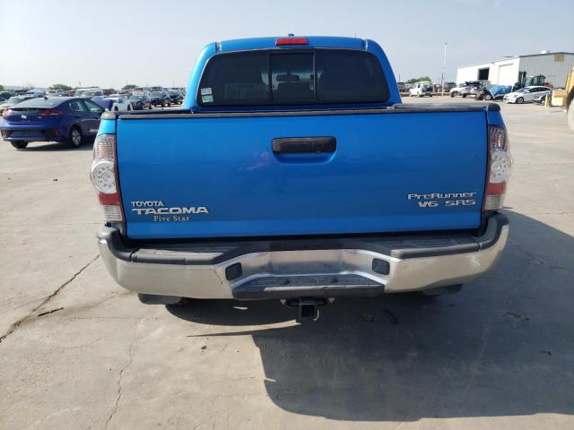 3TMJU4GN9AM104387 - 2010 TOYOTA TACOMA DOUBLE CAB PRERUNNER BLUE photo 6