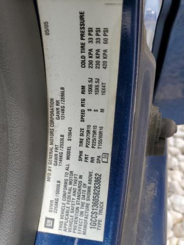 1GCCS136058283862 - 2005 CHEVROLET  COLORADO 蓝色 照片 12