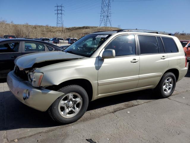 2003 TOYOTA HIGHLANDER LIMITED, 