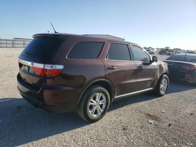 1C4RDHAG5CC257387 - 2012 DODGE DURANGO SXT MAROON photo 3