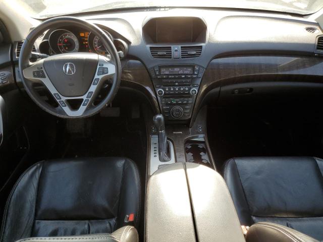 2HNYD2H8XDH000886 - 2013 ACURA MDX ADVANCE GRAY photo 8