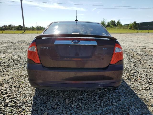 3FAHP0JA9BR308136 - 2011 FORD FUSION SEL PURPLE photo 6