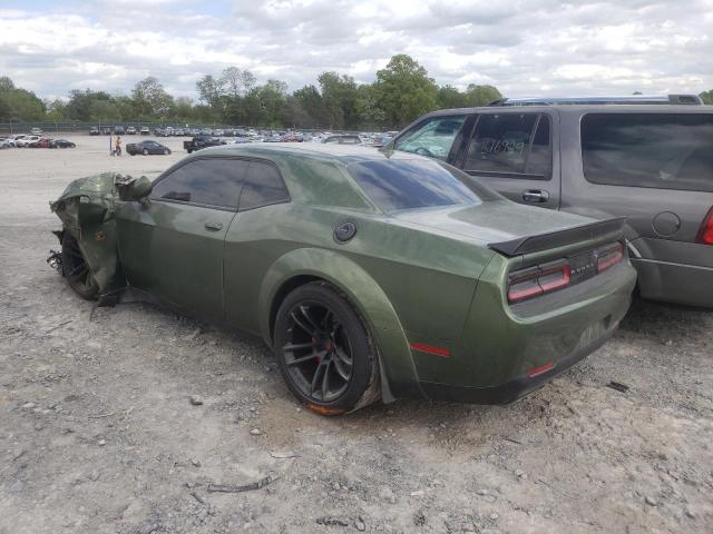 2C3CDZFJ5LH203105 - 2020 DODGE CHALLENGER R/T SCAT PACK GREEN photo 2