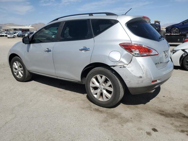 JN8AZ1MUXBW059056 - 2011 NISSAN MURANO S SILVER photo 2