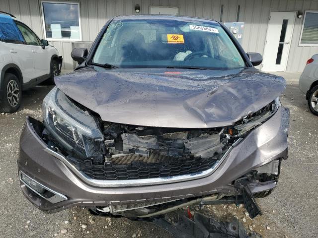 5J6RM4H58GL057259 - 2016 HONDA CR-V EX GRAY photo 5