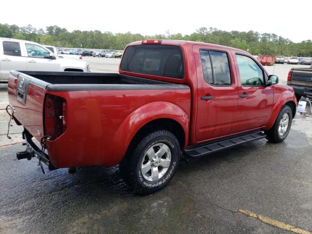 1N6AD0ER4BC430502 - 2011 NISSAN FRONTIER S RED photo 3