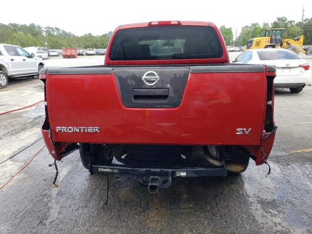 1N6AD0ER4BC430502 - 2011 NISSAN FRONTIER S RED photo 6