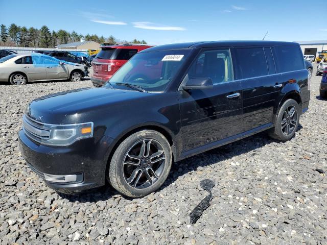 2FMHK6DTXEBD35207 - 2014 FORD FLEX LIMITED BLACK photo 1