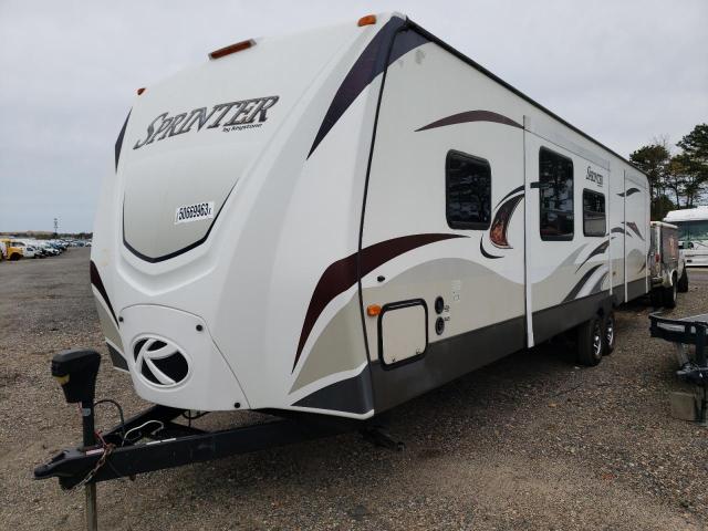 4YDT32326C1532314 - 2012 KEYSTONE SPRINTER BEIGE photo 2