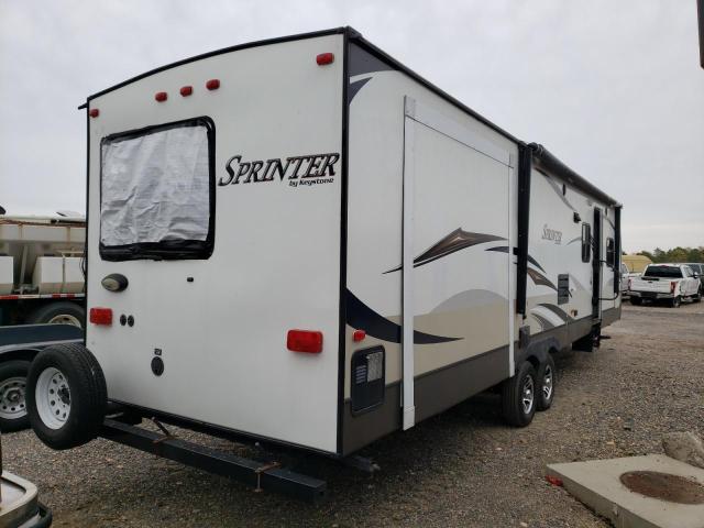 4YDT32326C1532314 - 2012 KEYSTONE SPRINTER BEIGE photo 4