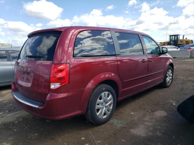 2C4RDGBG0FR682553 - 2015 DODGE GRAND CARA SE RED photo 3