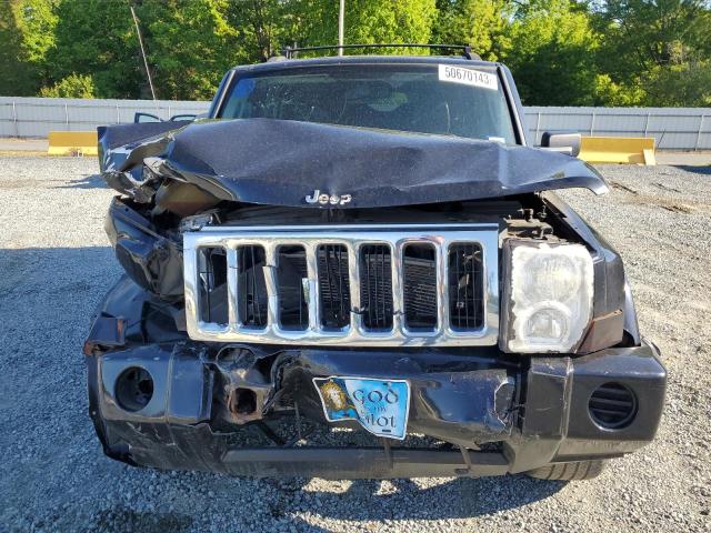 1J8HG48N57C550267 - 2007 JEEP COMMANDER BLACK photo 5