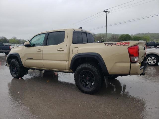 5TFCZ5AN0GX005873 - 2016 TOYOTA TACOMA DOUBLE CAB TAN photo 2