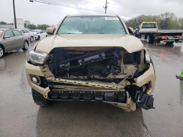 5TFCZ5AN0GX005873 - 2016 TOYOTA TACOMA DOUBLE CAB TAN photo 5