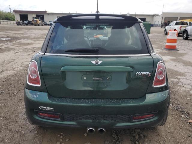 WMWSV3C55DT389660 - 2013 MINI COOPER S GREEN photo 6