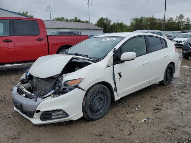 JHMZE2H36CS000191 - 2012 HONDA INSIGHT WHITE photo 1