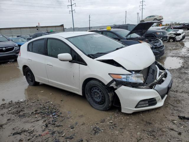 JHMZE2H36CS000191 - 2012 HONDA INSIGHT WHITE photo 4