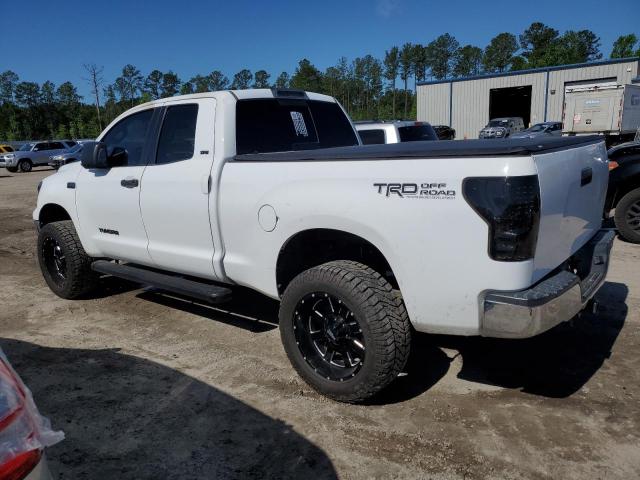 5TFRV54167X032137 - 2007 TOYOTA TUNDRA DOUBLE CAB SR5 WHITE photo 2