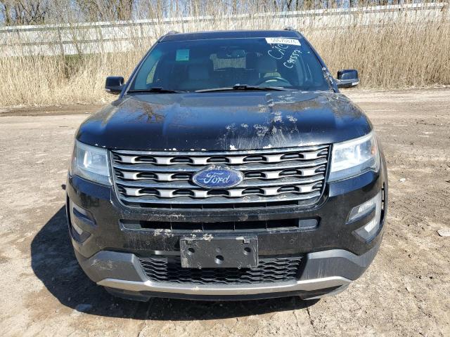 1FM5K8D89GGC94557 - 2016 FORD EXPLORER XLT BLACK photo 5