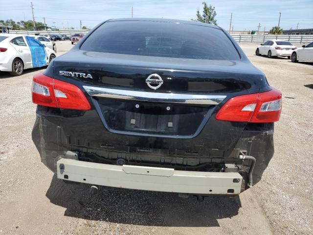 3N1AB7AP9HY286020 - 2017 NISSAN SENTRA S BLACK photo 6