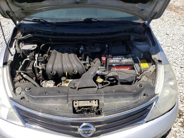 3N1BC1CP2AL465580 - 2010 NISSAN VERSA S SILVER photo 11