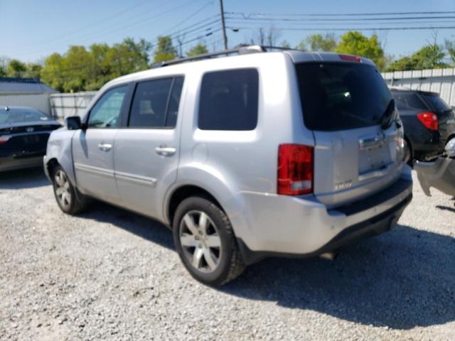 5FNYF4H97DB077662 - 2013 HONDA PILOT TOURING SILVER photo 2