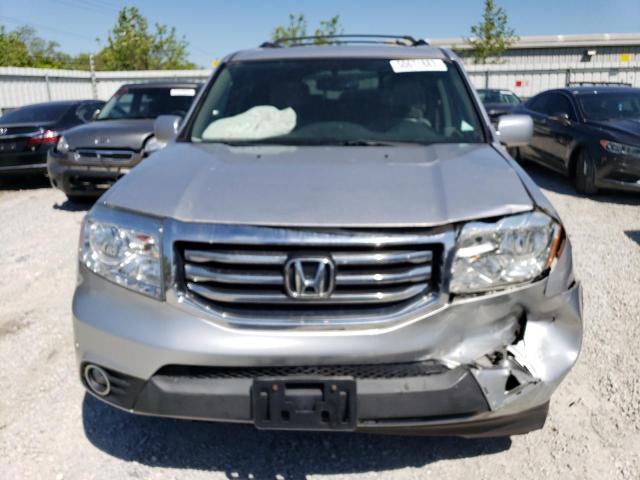 5FNYF4H97DB077662 - 2013 HONDA PILOT TOURING SILVER photo 5