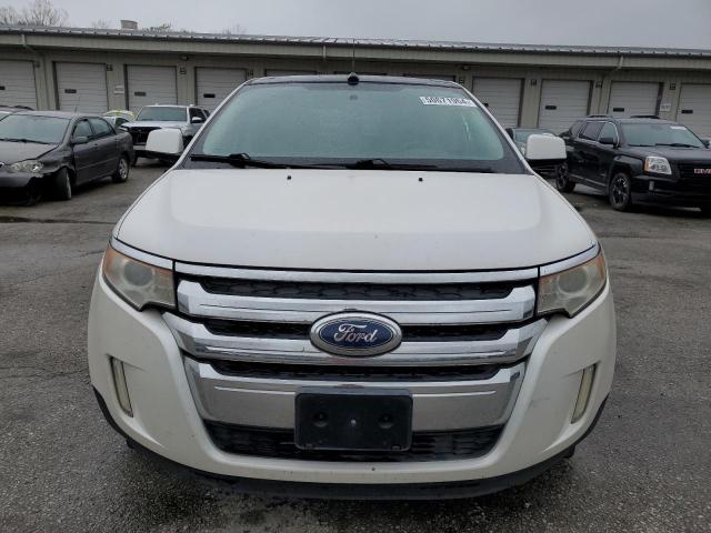 2FMDK3KC0BBA33260 - 2011 FORD EDGE LIMITED WHITE photo 5
