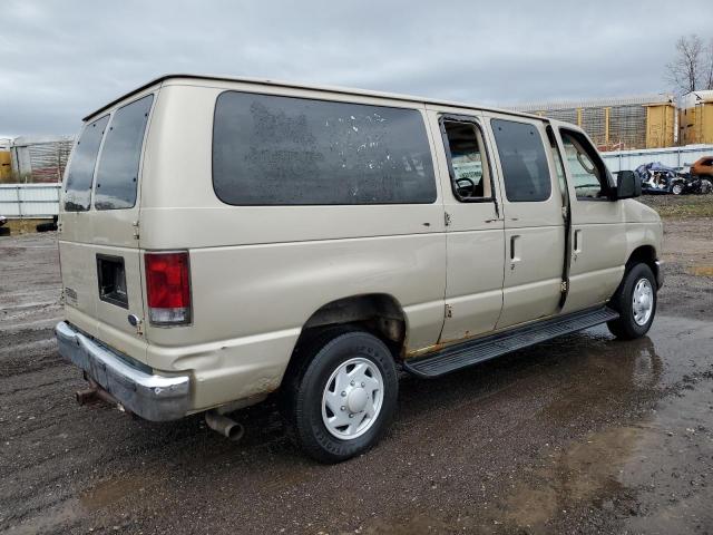 1FBNE31L18DA20932 - 2008 FORD ECONOLINE E350 SUPER DUTY WAGON TAN photo 3