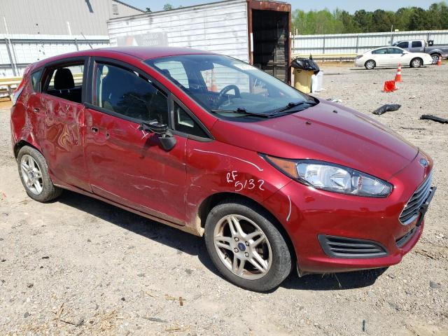 3FADP4EJ9HM122912 - 2017 FORD FIESTA SE RED photo 4