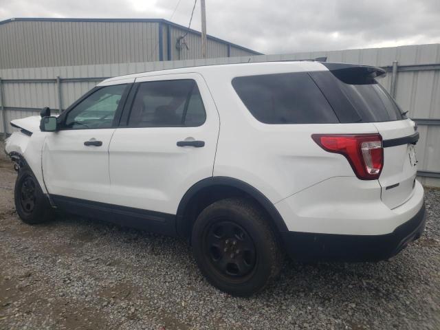 1FM5K8AR1KGA28780 - 2019 FORD EXPLORER POLICE INTERCEPTOR WHITE photo 2