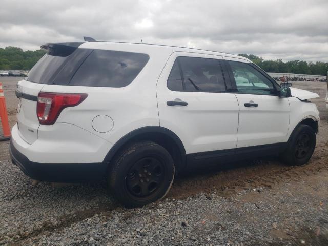 1FM5K8AR1KGA28780 - 2019 FORD EXPLORER POLICE INTERCEPTOR WHITE photo 3