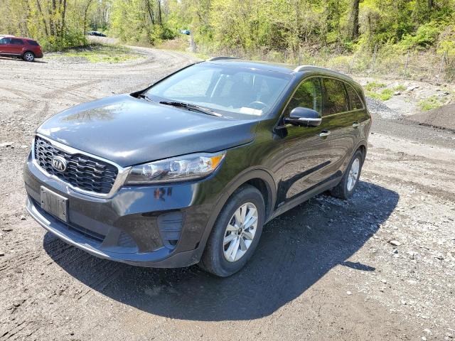 5XYPGDA35KG555078 - 2019 KIA SORENTO L BLACK photo 1