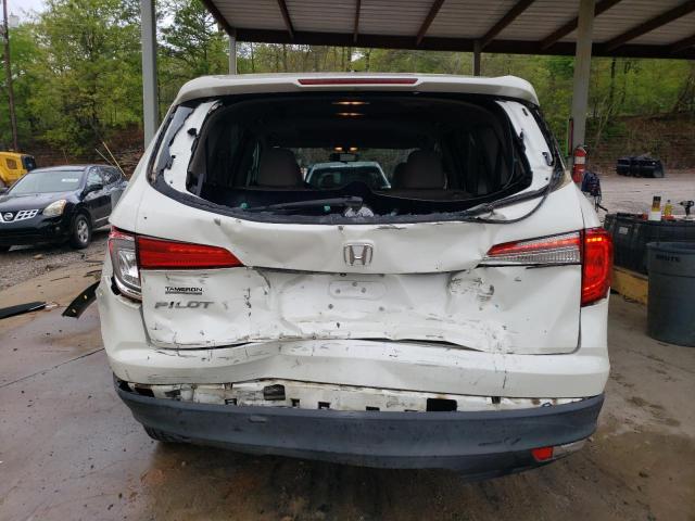 5FNYF5H55GB031626 - 2016 HONDA PILOT EXL WHITE photo 6