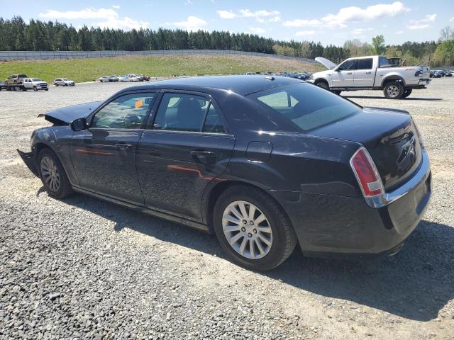 2C3CCAAG3EH223565 - 2014 CHRYSLER 300 BLACK photo 2