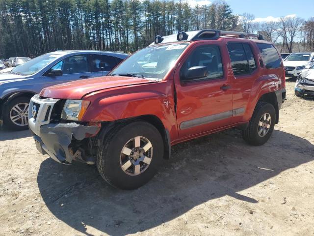 5N1AN0NW9BC503901 - 2011 NISSAN XTERRA OFF ROAD RED photo 1