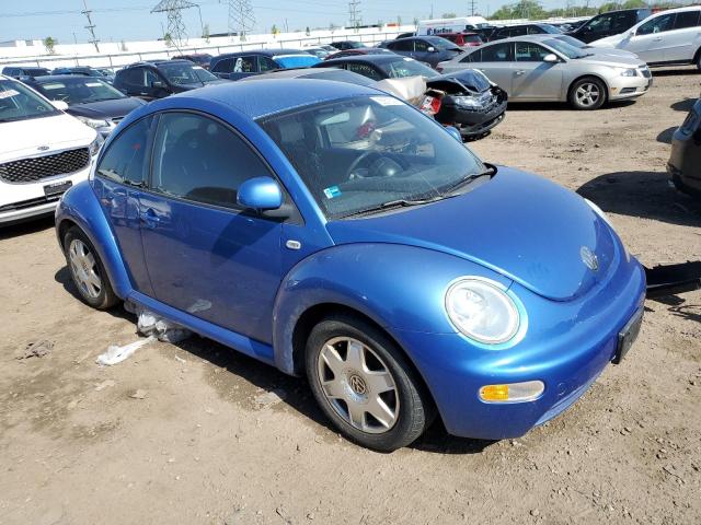 3VWBC21C2YM460982 - 2000 VOLKSWAGEN NEW BEETLE GL 蓝色 照片 4