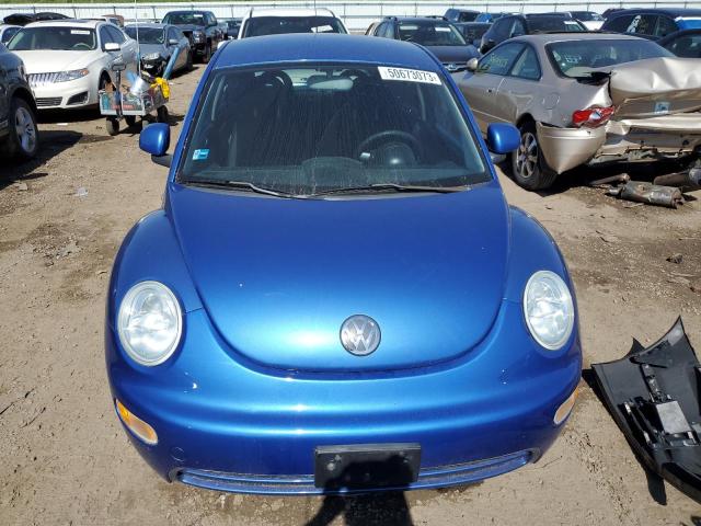 3VWBC21C2YM460982 - 2000 VOLKSWAGEN NEW BEETLE GL BLUE photo 5