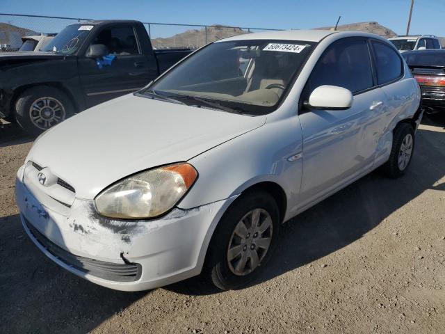 KMHCM3AC6AU162734 - 2010 HYUNDAI ACCENT BLUE WHITE photo 1