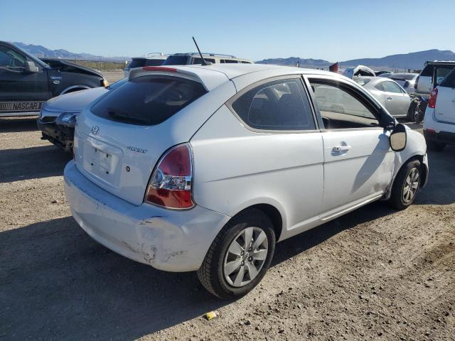 KMHCM3AC6AU162734 - 2010 HYUNDAI ACCENT BLUE WHITE photo 3