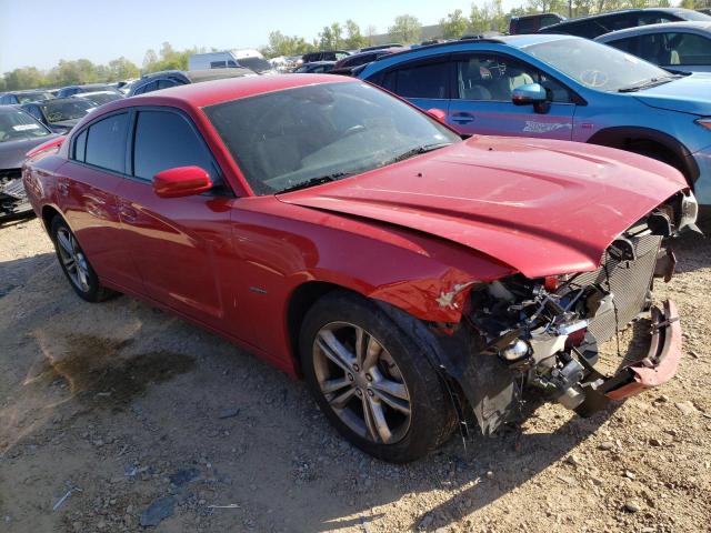 2C3CDXDTXCH183328 - 2012 DODGE CHARGER R/T RED photo 4