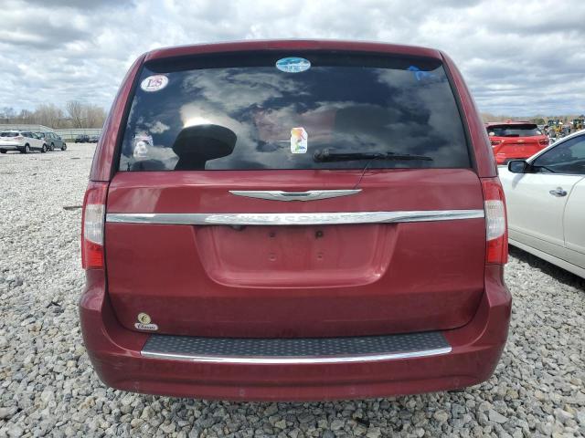 2A4RR8DG9BR656090 - 2011 CHRYSLER TOWN & COU TOURING L BURGUNDY photo 6