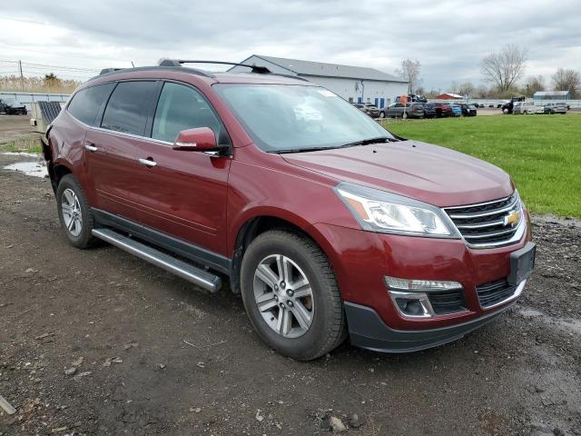 1GNKVHKD5FJ213609 - 2015 CHEVROLET TRAVERSE LT RED photo 4