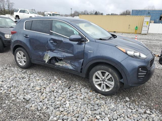 KNDPMCAC2K7620842 - 2019 KIA SPORTAGE LX BLUE photo 4