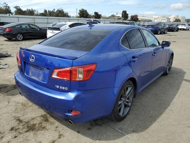 JTHBF5C29B5146645 - 2011 LEXUS IS 250 BLUE photo 3