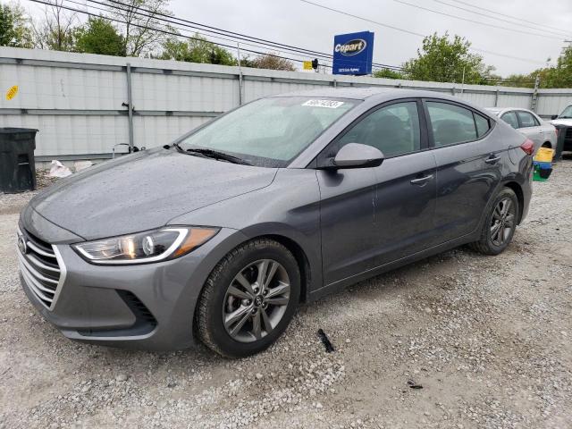 5NPD84LF8JH399150 - 2018 HYUNDAI ELANTRA SEL GRAY photo 1